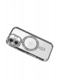 Newface Apple iPhone 17 Joke Simli Magneticsafe Kılıf - Gümüş