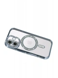 Newface Apple iPhone 17 Joke Simli Magneticsafe Kılıf - Mavi