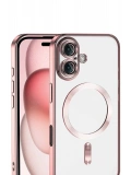 Newface Apple iPhone 17 Kross Magneticsafe Kapak - Rose