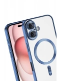 Newface Apple iPhone 17 Kross Magneticsafe Kapak - Sierra Blue