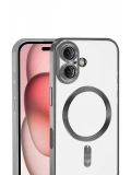 Newface Apple iPhone 17 Kross Magneticsafe Kapak - Titan Gri