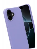Newface Apple iPhone 17 Nano içi Kadife Silikon - Lila