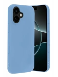 Newface Apple iPhone 17 Nano içi Kadife Silikon - Mavi