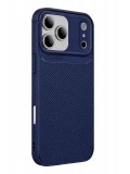 Newface Apple iPhone 17 Pro Auto Focus Karbon Kapak - Lacivert