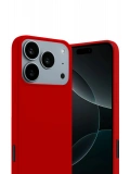 Newface Apple iPhone 17 Pro First Silikon - Kırmızı