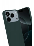 Newface Apple iPhone 17 Pro First Silikon - Koyu Yeşil