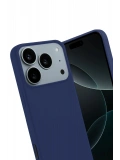 Newface Apple iPhone 17 Pro First Silikon - Lacivert