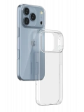 Newface Apple iPhone 17 Pro Lüx Şeffaf Silikon - Şeffaf