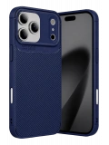 Newface Apple iPhone 17 Pro Max Auto Focus Karbon Kapak - Lacivert