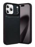 Newface Apple iPhone 17 Pro Max Auto Focus Karbon Kapak - Siyah