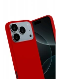 Newface Apple iPhone 17 Pro Max First Silikon - Kırmızı