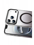 Newface Apple iPhone 17 Pro Max Glossy Magsafe Kapak - Siyah