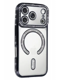Newface Apple iPhone 17 Pro Max Joke Simli Magneticsafe Kılıf - Siyah