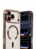 Newface Apple iPhone 17 Pro Max Kross Magneticsafe Kapak - Çöl Titanyum
