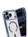 Newface Apple iPhone 17 Pro Max Kross Magneticsafe Kapak - Sierra Blue