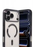 Newface Apple iPhone 17 Pro Max Kross Magneticsafe Kapak - Siyah