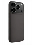 Newface Apple iPhone 17 Pro Max Nano içi Kadife Silikon - Gri