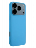 Newface Apple iPhone 17 Pro Max Nano içi Kadife Silikon - Mavi