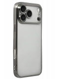 Newface Apple iPhone 17 Pro Max Razer Lensli Silikon - Titan Gri