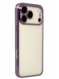 Newface Apple iPhone 17 Pro Razer Lensli Silikon - Mor