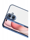 Newface Apple iPhone 17 Razer Lensli Silikon - Açık Mavi