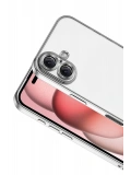 Newface Apple iPhone 17 Razer Lensli Silikon - Gümüş