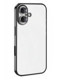 Newface Apple iPhone 17 Razer Lensli Silikon - Siyah