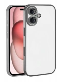 Newface Apple iPhone 17 Razer Lensli Silikon - Titan Gri