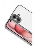 Newface Apple iPhone 17 Razer Lensli Silikon - Titan Gri