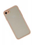 Newface Apple iPhone 7 Kılıf Montreal Silikon Kapak - Pembe