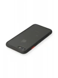 Newface Apple iPhone 7 Kılıf Montreal Silikon Kapak - Siyah