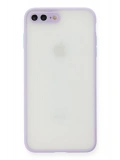 Newface Apple iPhone 7 Plus Kılıf Montreal Silikon Kapak - Mor