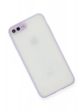 Newface Apple iPhone 7 Plus Kılıf Montreal Silikon Kapak - Mor