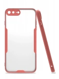 Newface Apple iPhone 7 Plus Kılıf Platin Silikon - Pembe