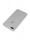 Newface Apple iPhone 7 Plus Kılıf PP Ultra İnce Kapak - Beyaz