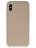 Newface Apple iPhone X Kılıf Lansman Legant Silikon - Açık Pembe
