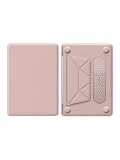 Newface Apple Macbook Air 15 2024 Macbook Deri Kapak - Pembe