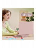 Newface Apple Macbook Air 15 2024 Macbook Deri Kapak - Pembe