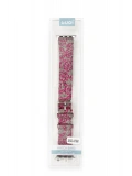 Newface Apple Watch 38mm Creeper Desenli Kordon - Pembe