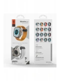 Newface Apple Watch 38mm KR412 Elegance Stylısh Kordon - Siyah