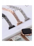 Newface Apple Watch 38mm Live Taşlı Kordon - Gold
