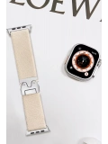 Newface Apple Watch 42mm Forest Kumaş Kordon - Krem