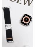 Newface Apple Watch 42mm Forest Kumaş Kordon - Siyah