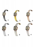 Newface Apple Watch 42mm Made Metal Kordon - Siyah