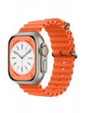 Newface Apple Watch 42mm Ocean Kordon - Turuncu
