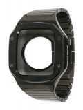 Newface Apple Watch 44mm KR409 Metal Kordon - Siyah