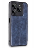 Newface General Mobile Era 50 Kılıf Flip Cover - Lacivert