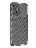 Newface Honor 200 Kılıf Auto Focus Karbon Kapak - Siyah
