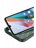 Newface Honor Magic 7 Lite Kılıf Auto Focus Karbon Kapak - Koyu Yeşil