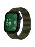 Newface Huawei Fit 4 Braid Kordon - Koyu Yeşil